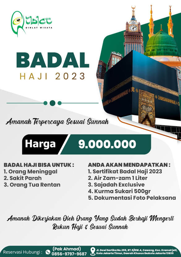 Biaya Badal Haji 2023